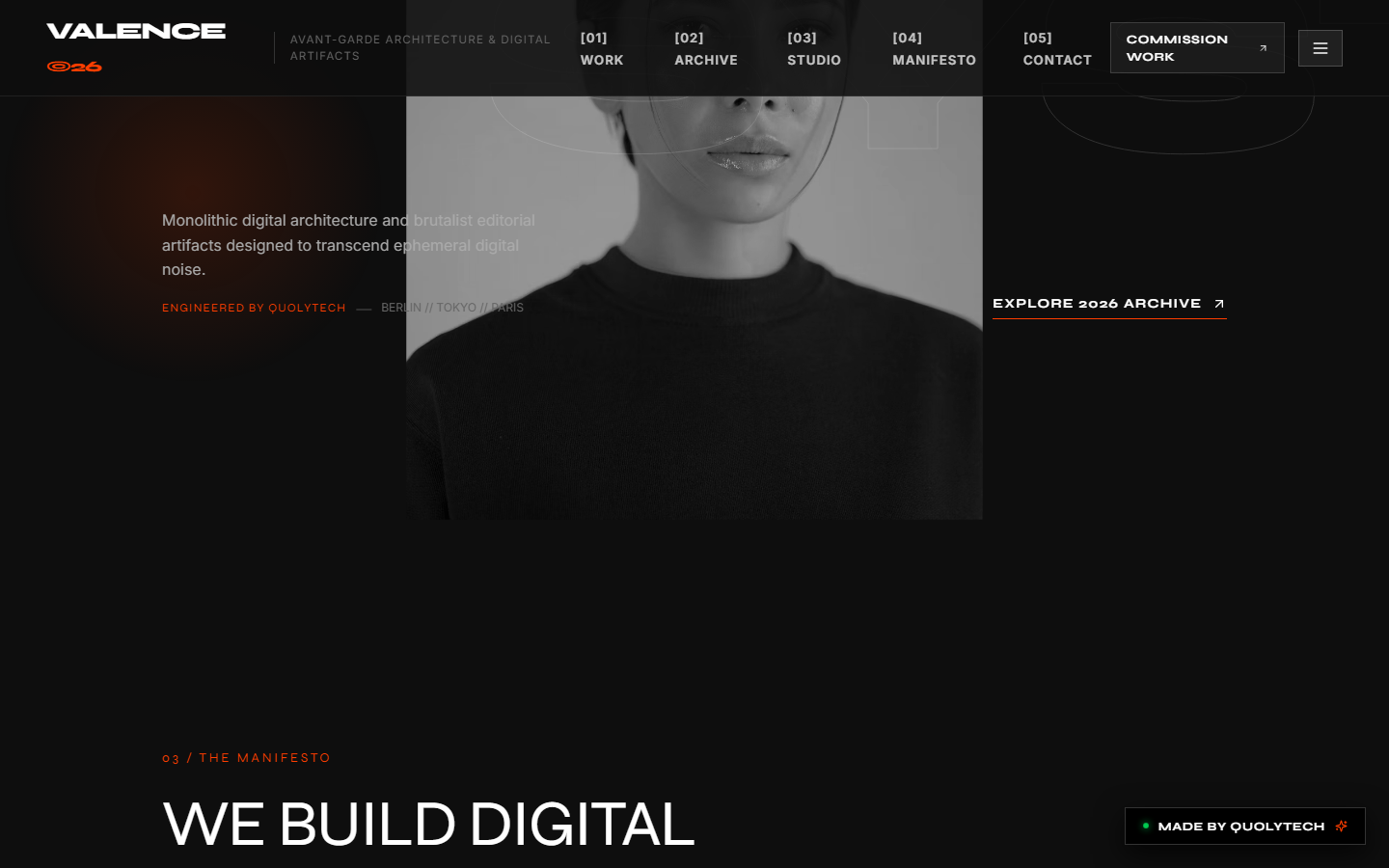 Valence Studio Live Interface View 2